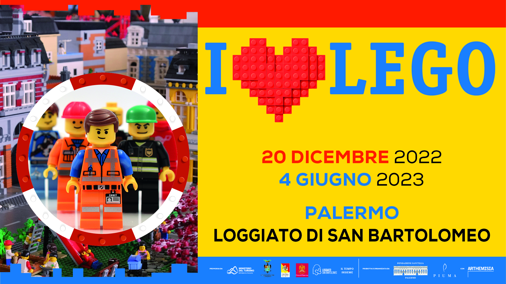 I LOVE LEGO – Fondazione Sant Elia